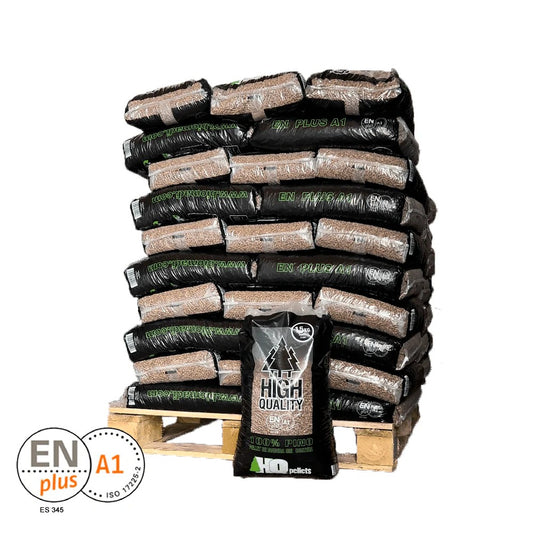 Granulés de bois de pin – Palette 1050 kg (70 sacs de 15 kg)